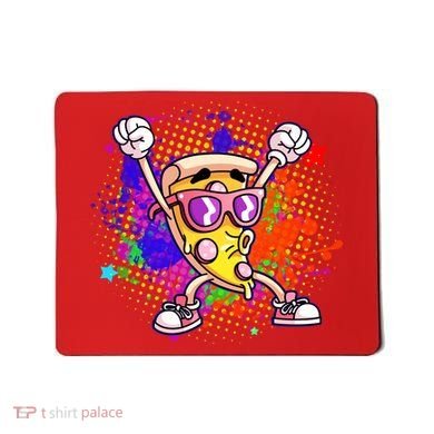 Cool Pizza Splatter Mousepad