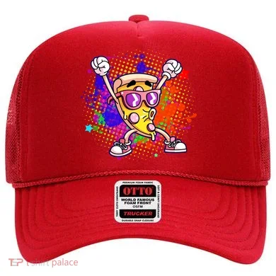 Cool Pizza Splatter Hat