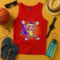 Cool Pizza Splatter Tank Top thumb 4