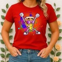 Cool Pizza Splatter Women's T-Shirt thumb 2