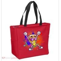 Cool Pizza Splatter Tote Bag thumb 2