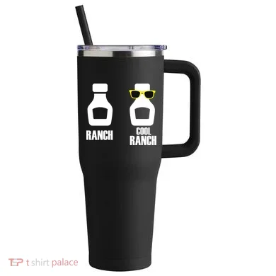 Cool Ranch 40oz Vacuum Insulated Stainless Steel Travel Tumbler