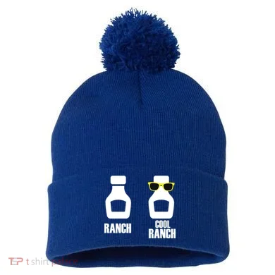 Cool Ranch Pom Pom 12in Knit Beanie