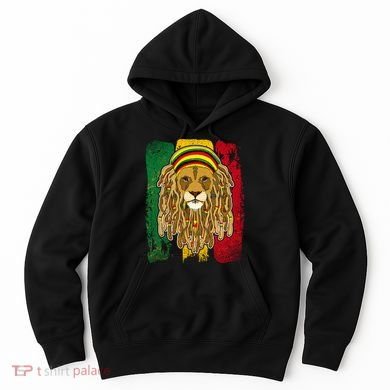 Cool Rasta Lion Hoodie