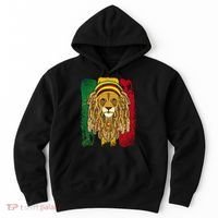 Cool Rasta Lion Hoodie thumb 0
