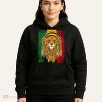 Cool Rasta Lion Hoodie thumb 5