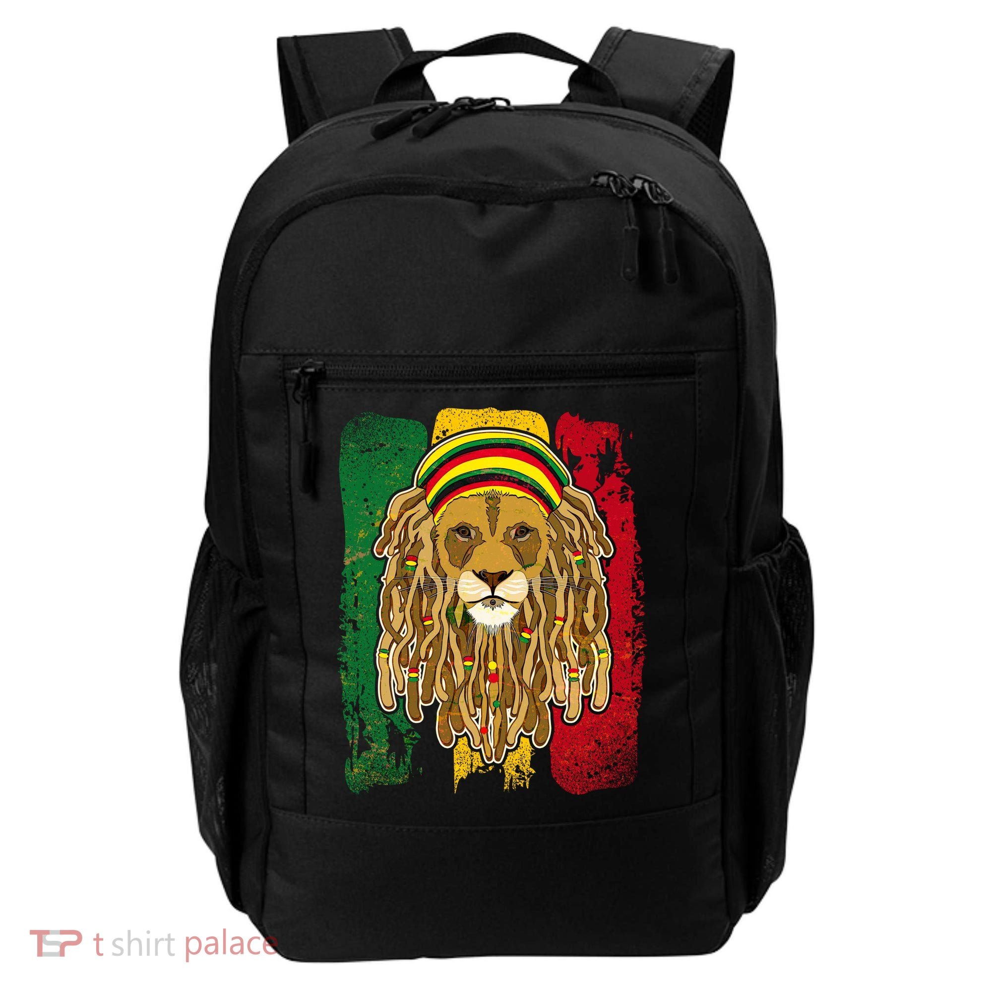 Cool Rasta Lion Backpack