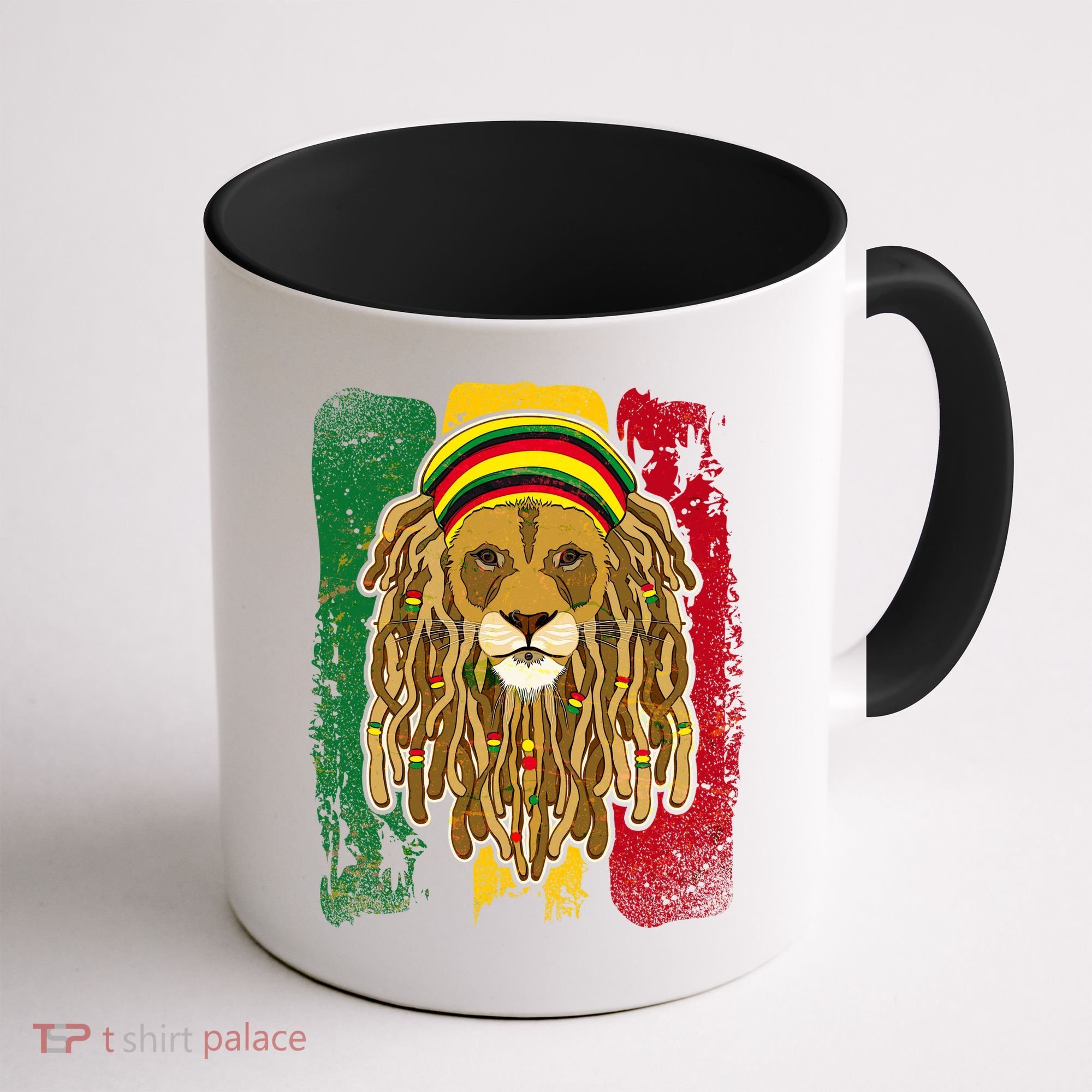 Cool Rasta Lion Coffee Mug