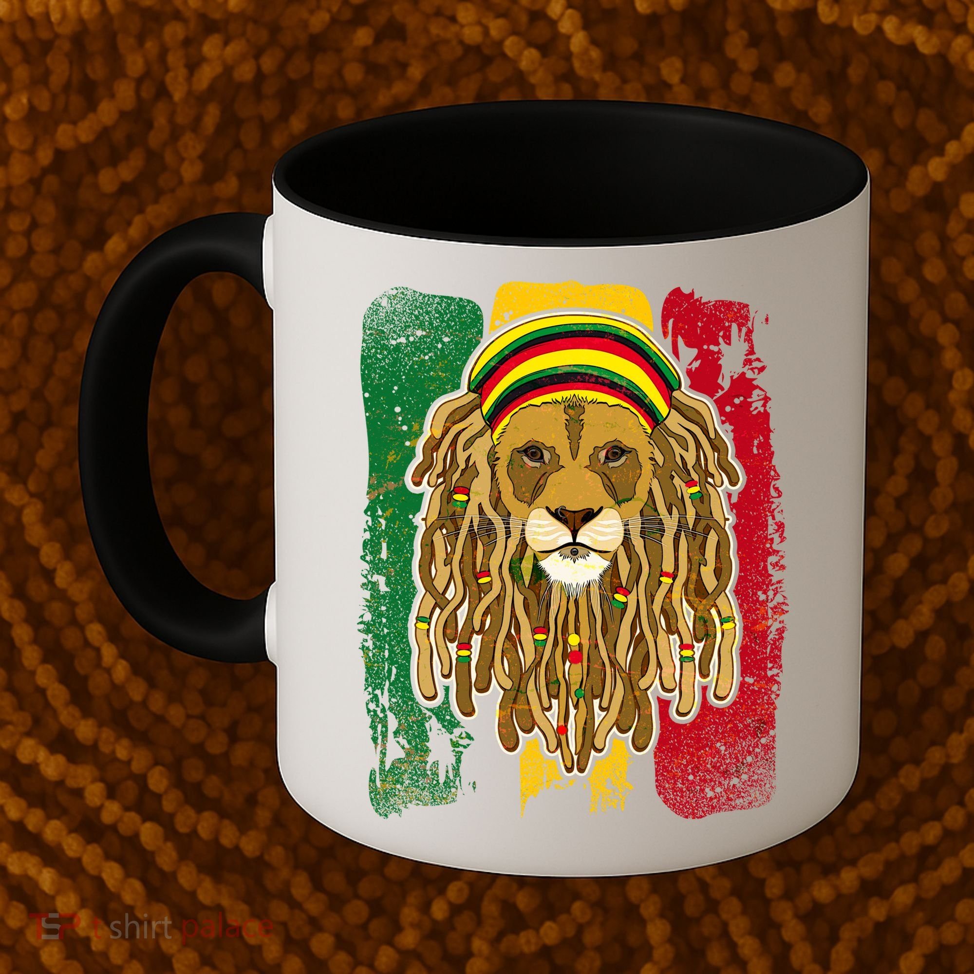Cool Rasta Lion Coffee Mug