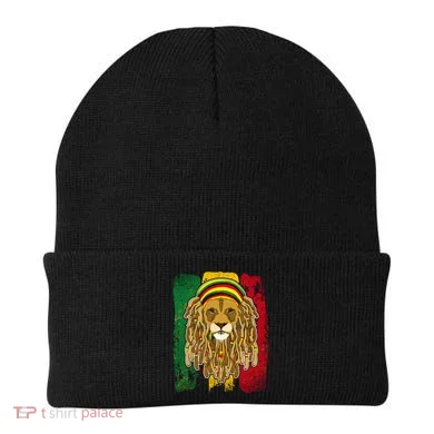 Cool Rasta Lion Beanie
