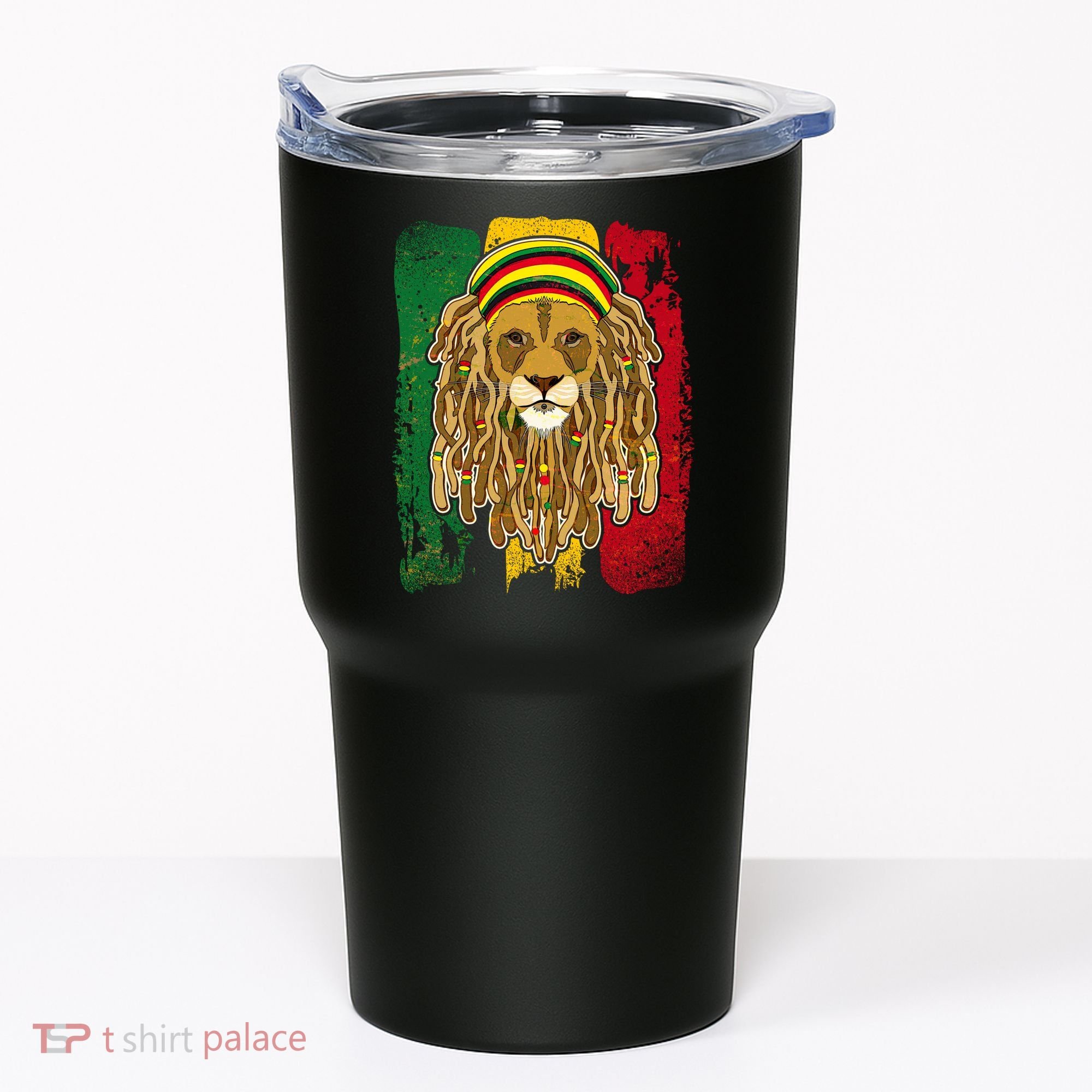 Cool Rasta Lion Tumbler