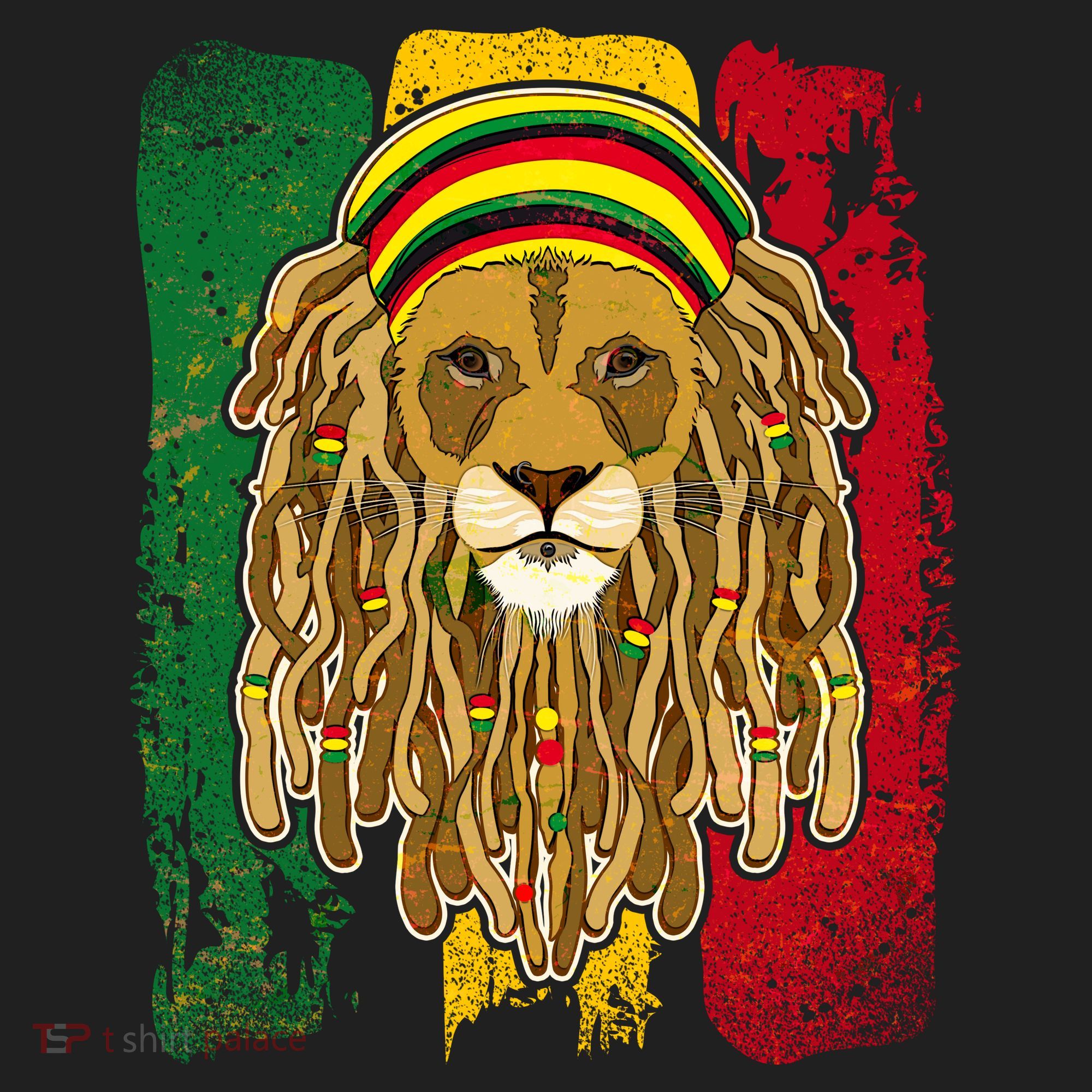 Cool Rasta Lion Tumbler