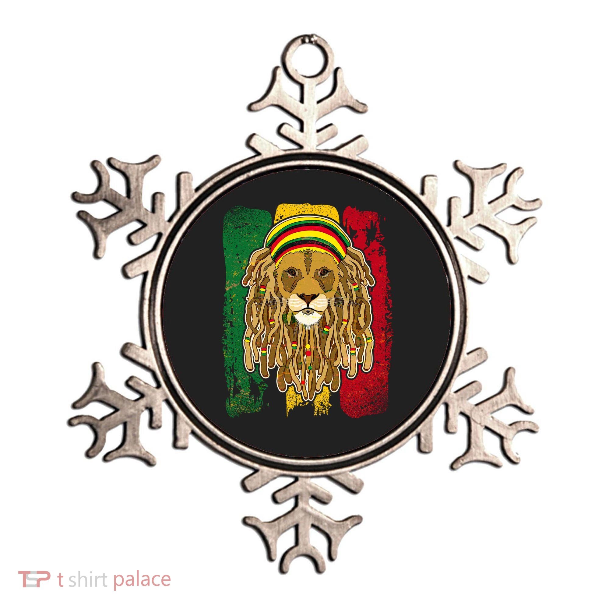 Cool Rasta Lion Ornament