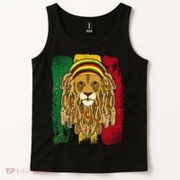 Cool Rasta Lion Tank Top thumb 2