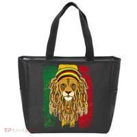 Cool Rasta Lion Tote Bag thumb 0