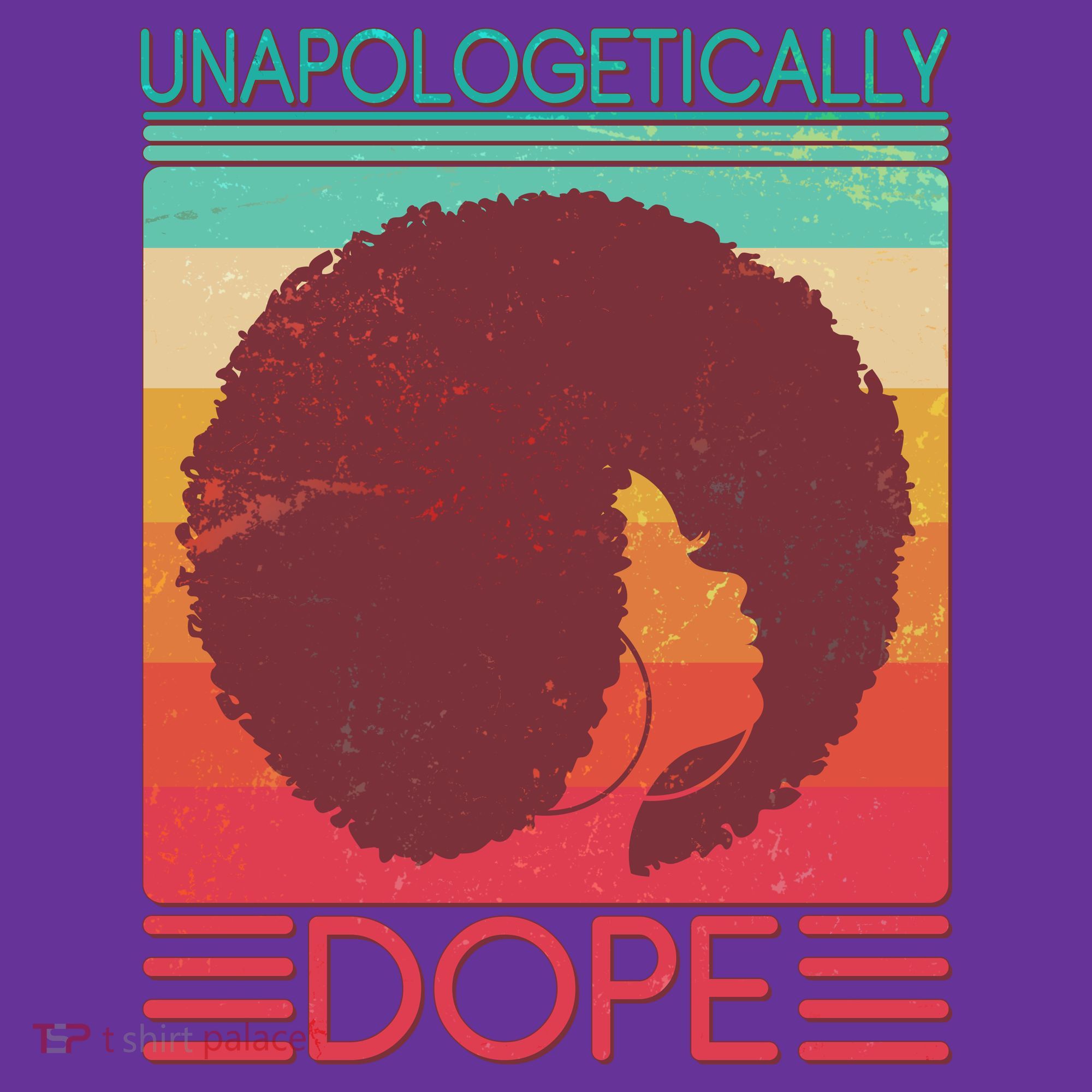 Cool Retro Afro Unapologetically Dope Button