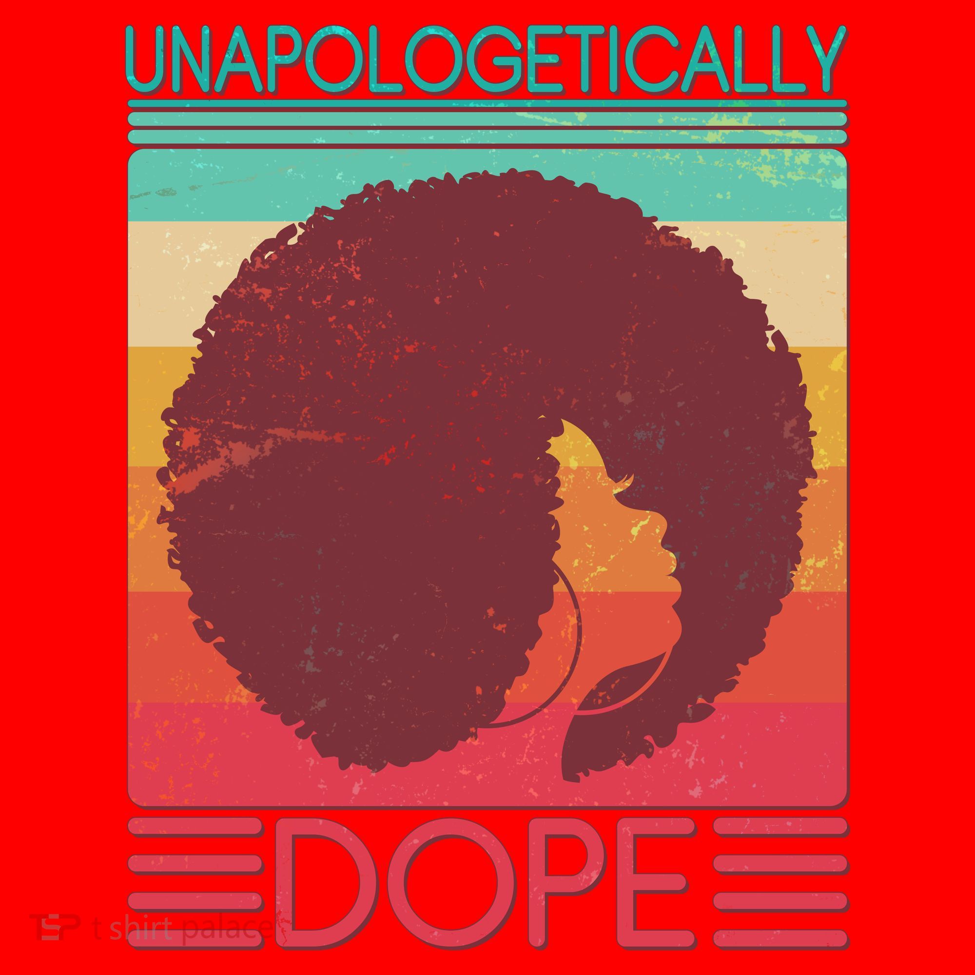 Cool Retro Afro Unapologetically Dope Santa Hat