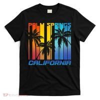 Cool Retro Palm Springs California  T-Shirt thumb 0