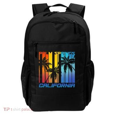 Cool Retro Palm Springs California  Backpack