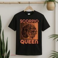 Cool Retro Scorpio Queen Afro Woman T-Shirt thumb 2