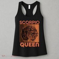 Cool Retro Scorpio Queen Afro Woman Women's Tank Top thumb 3