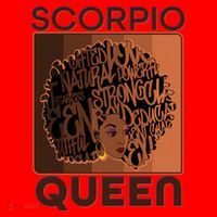 Cool Retro Scorpio Queen Afro Woman Santa Hat thumb 1