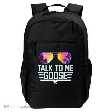 Cool Retro Talk To Me Goose Backpack