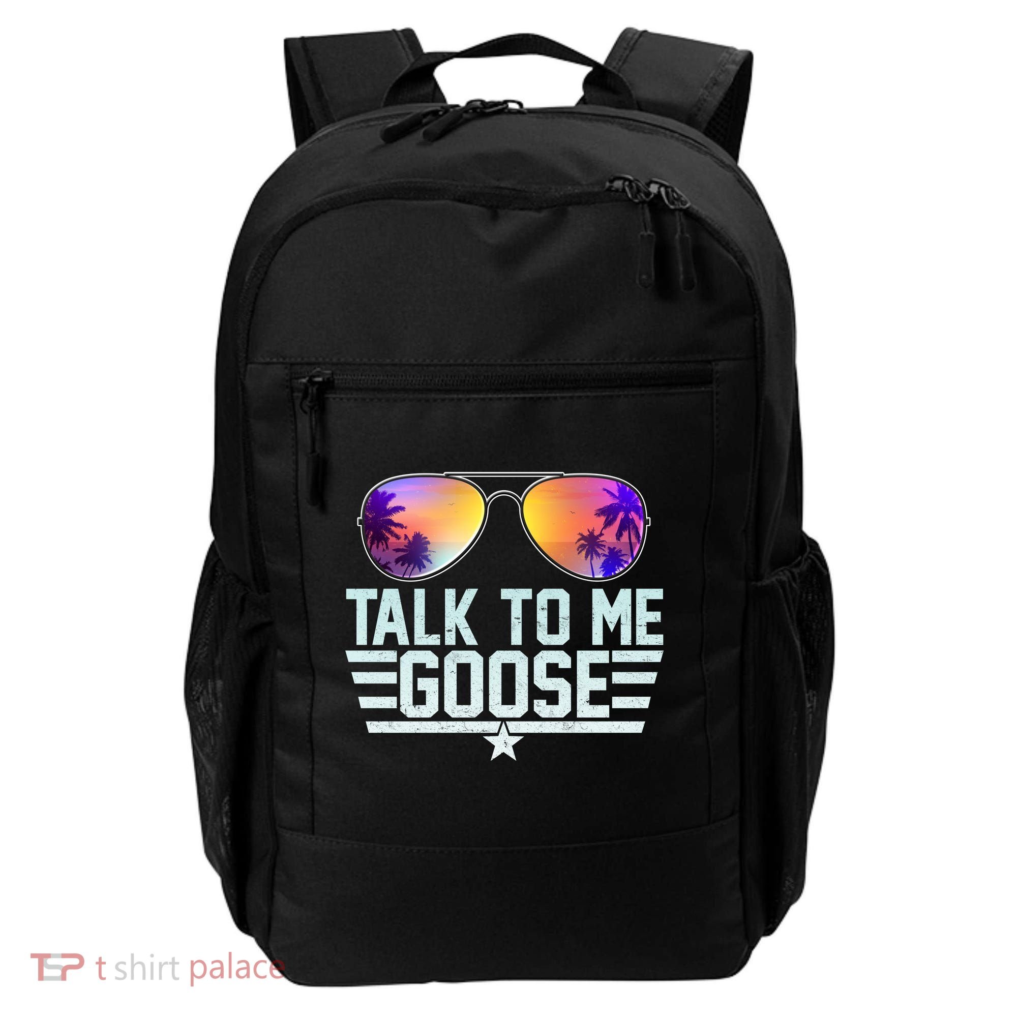 Cool Retro Talk To Me Goose Backpack