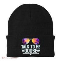Cool Retro Talk To Me Goose Beanie thumb 0