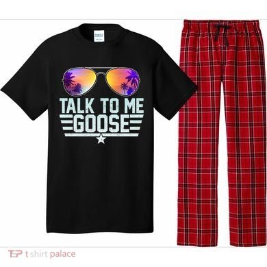 Cool Retro Talk To Me Goose Pajama Set
