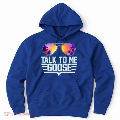 Cool Retro Talk To Me Goose Hoodie