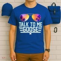 Cool Retro Talk To Me Goose T-Shirt thumb 6