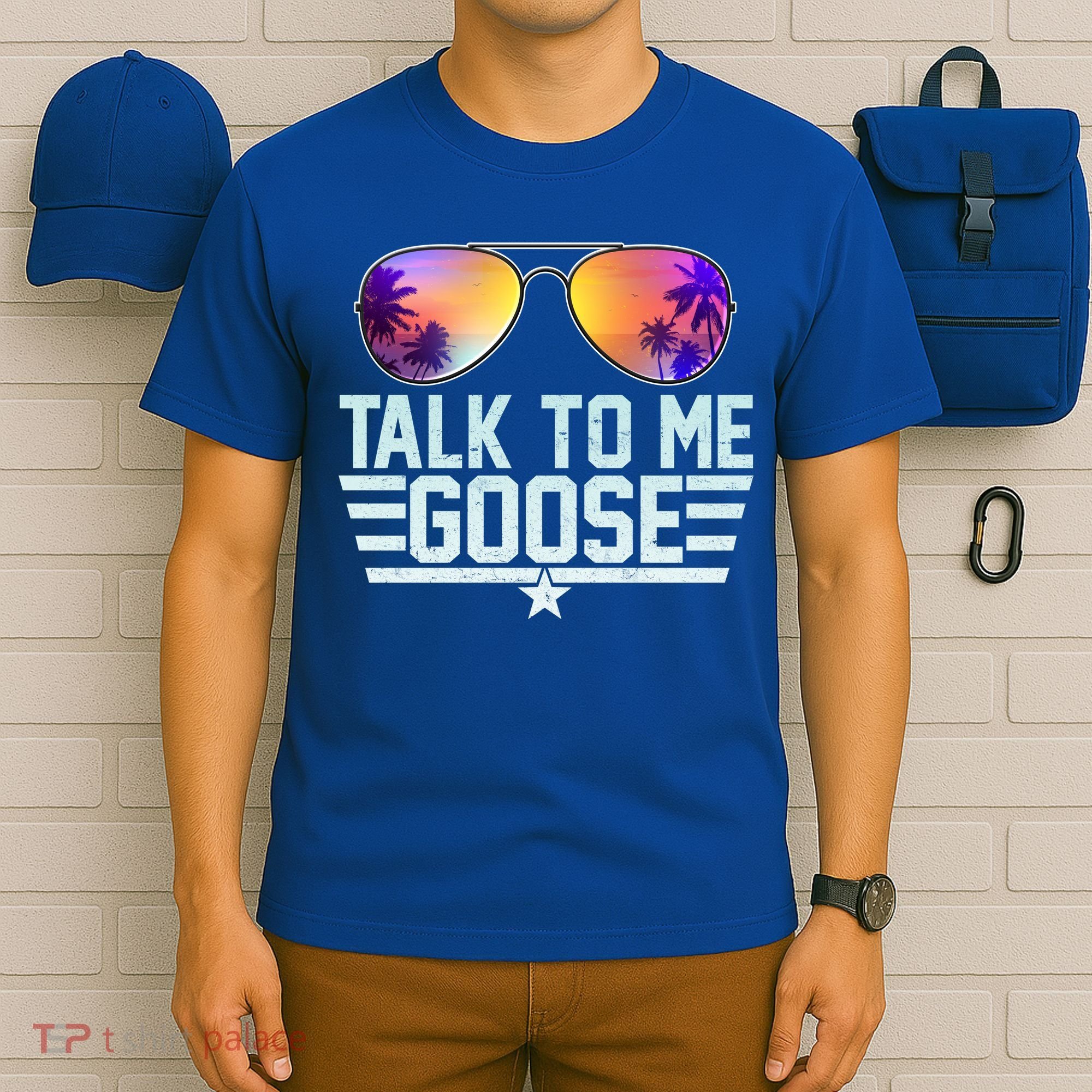 Cool Retro Talk To Me Goose T-Shirt