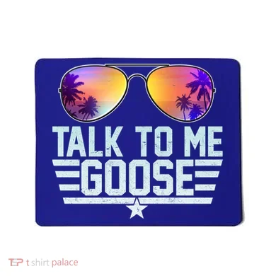 Cool Retro Talk To Me Goose Mousepad