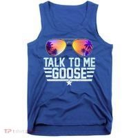 Cool Retro Talk To Me Goose Tank Top thumb 0