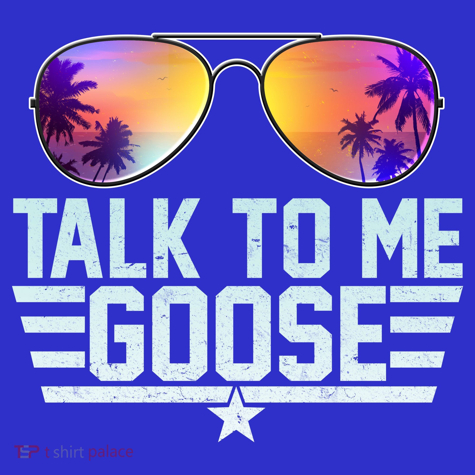 Cool Retro Talk To Me Goose Visor