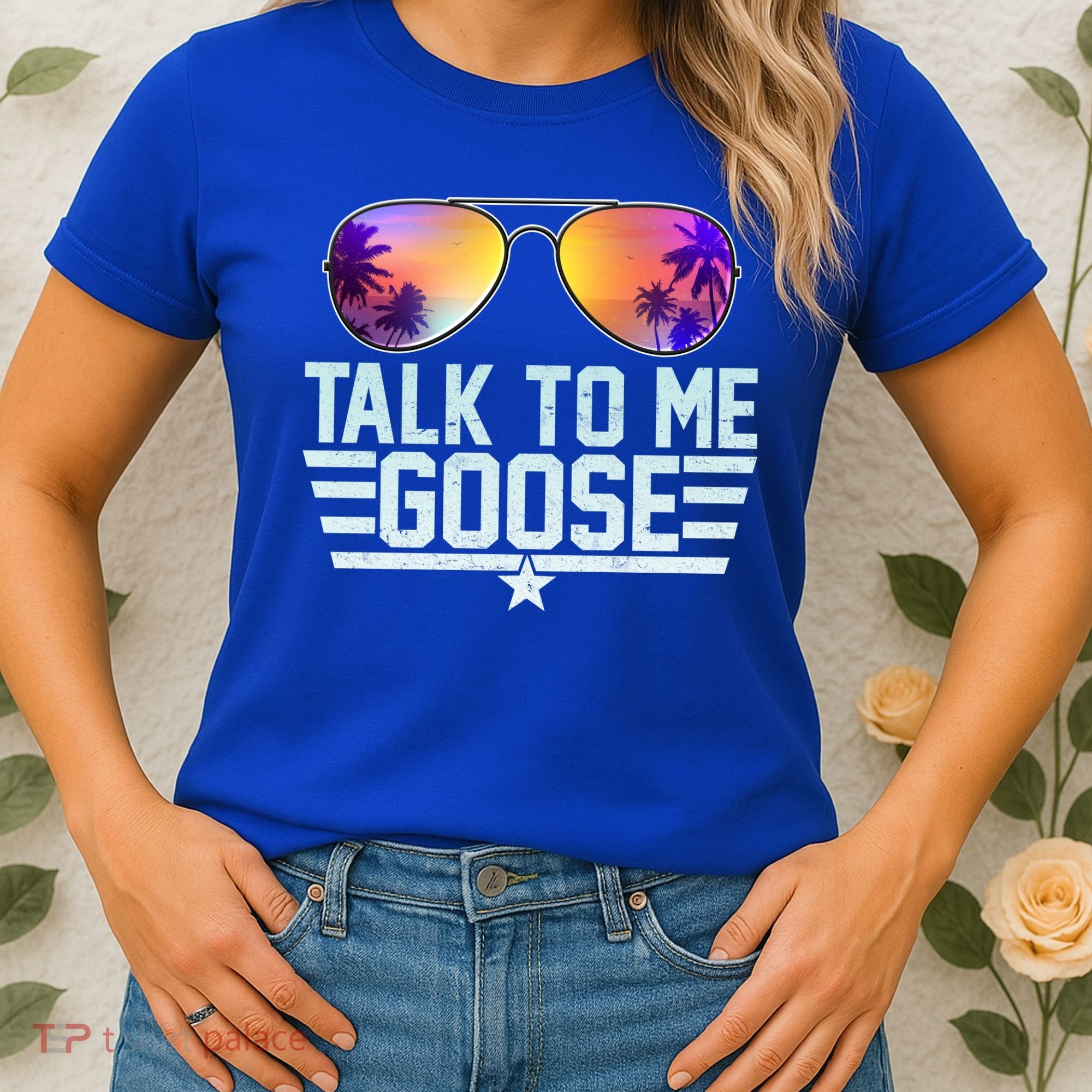 Cool Retro Talk To Me Goose Women's T-Shirt