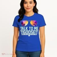 Cool Retro Talk To Me Goose Women's T-Shirt thumb 4