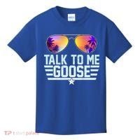 Cool Retro Talk To Me Goose Kids T-Shirt thumb 0