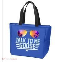 Cool Retro Talk To Me Goose Tote Bag thumb 3