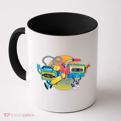 Cool Retro Tapes Coffee Mug