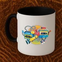 Cool Retro Tapes Coffee Mug thumb 2