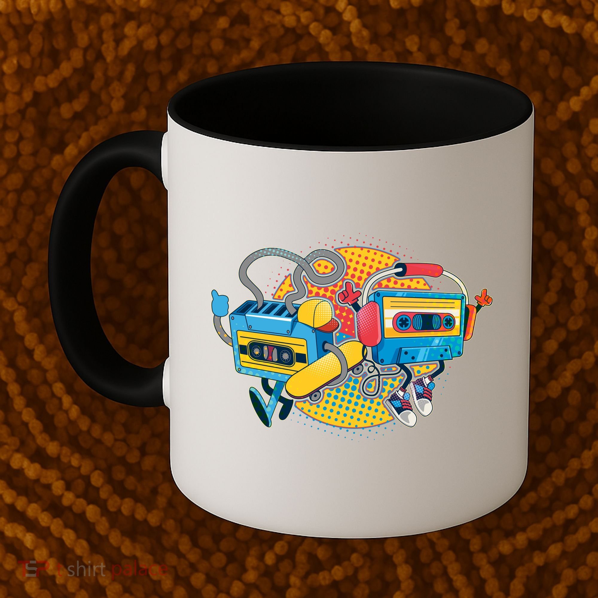 Cool Retro Tapes Coffee Mug