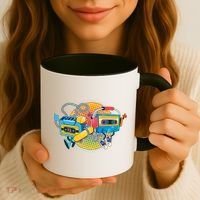 Cool Retro Tapes Coffee Mug thumb 3