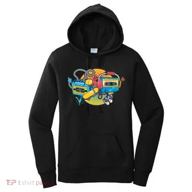 Cool Retro Tapes Women's Hoodie