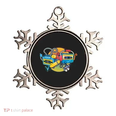 Cool Retro Tapes Ornament