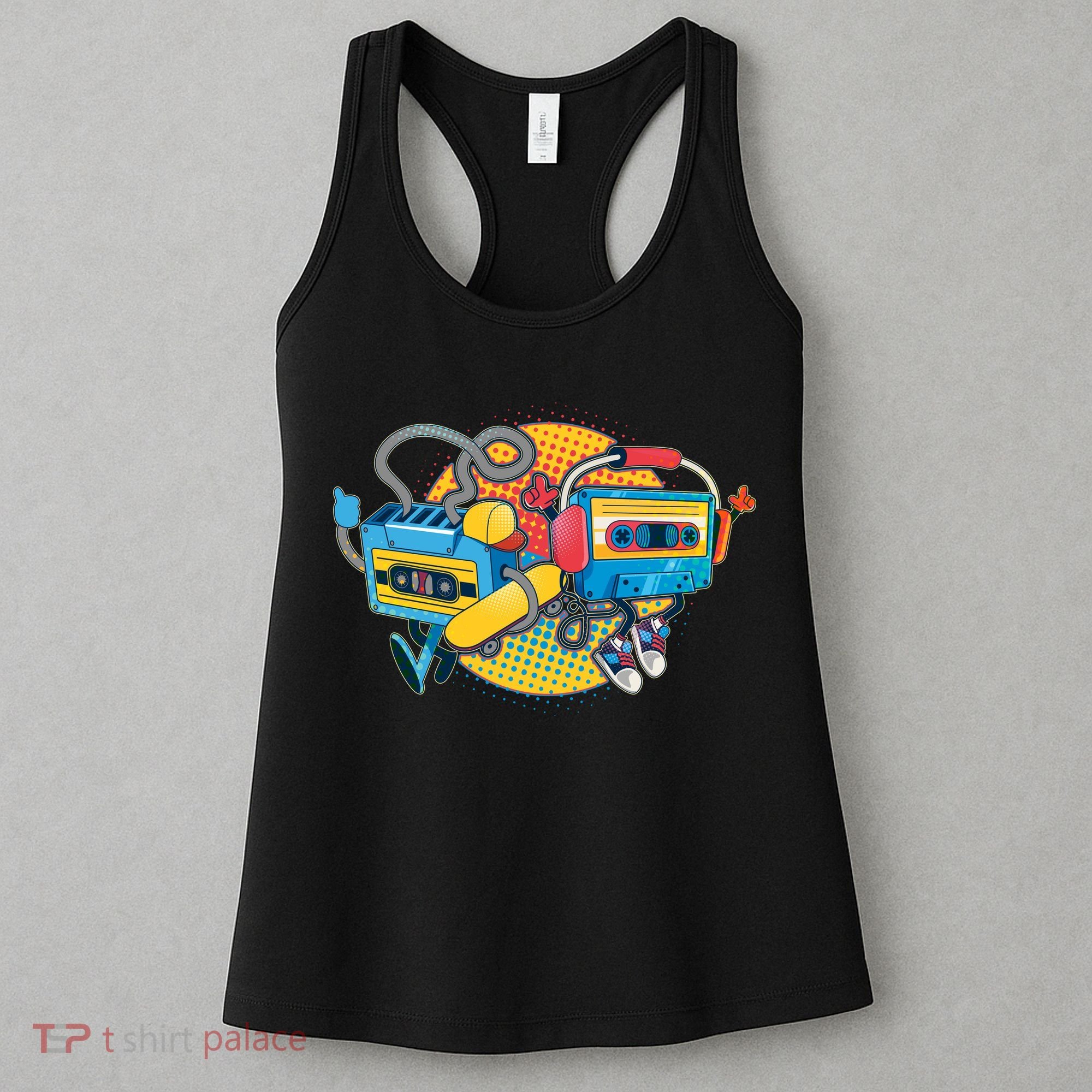 Cool Retro Tapes Women's Tank Top