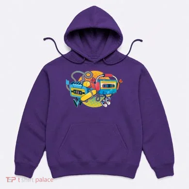 Cool Retro Tapes Hoodie