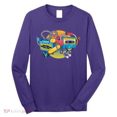 Cool Retro Tapes Long Sleeve Shirt