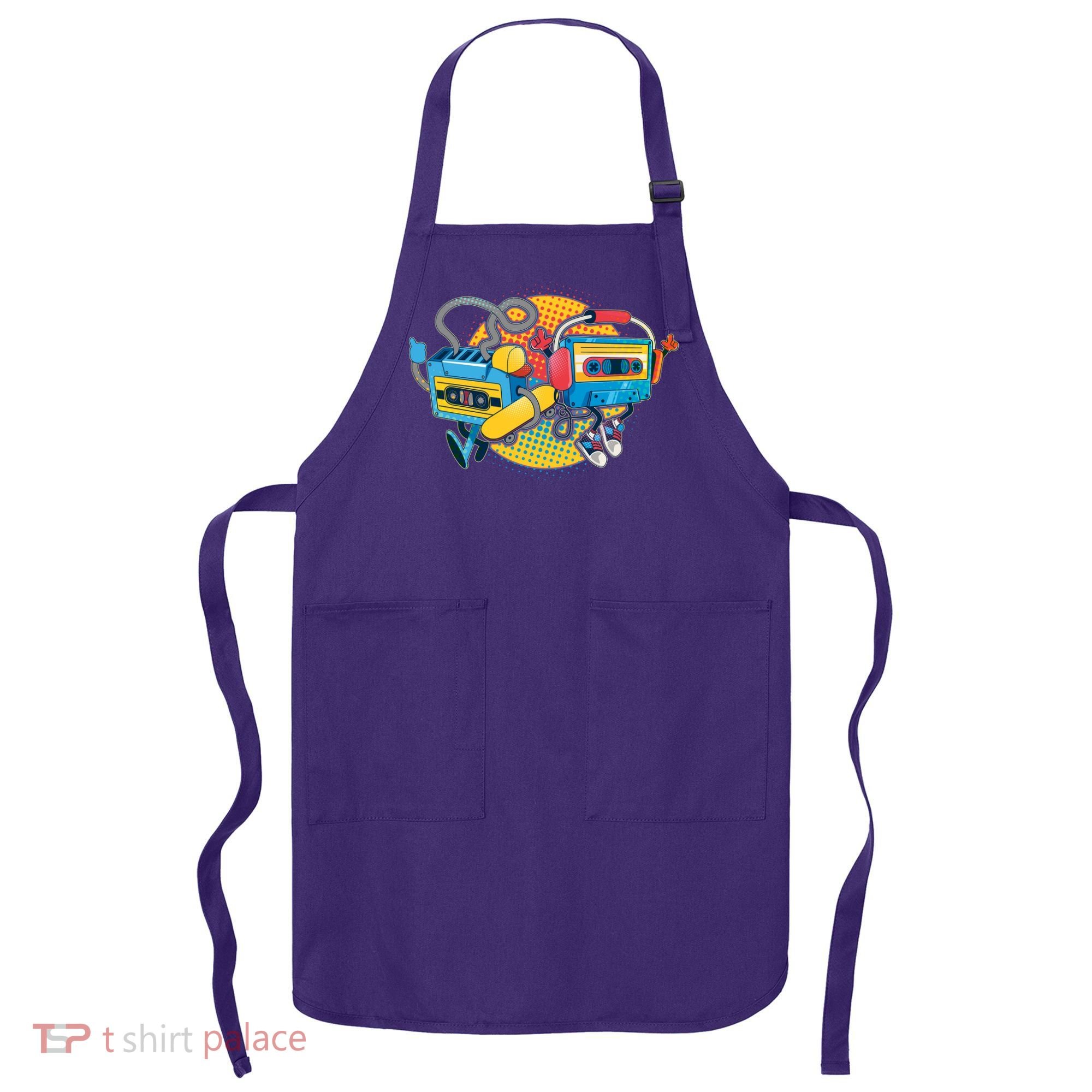 Cool Retro Tapes Apron